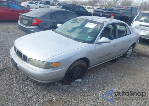 2001 Buick Century Custom z USA, uszkodzony, nr VIN 2G4WS52J511100720